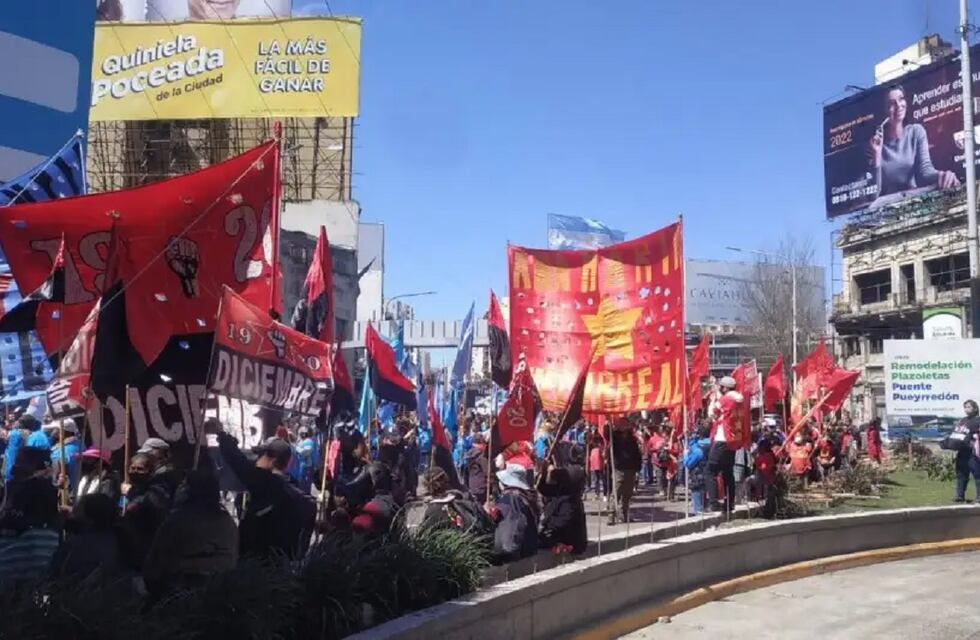 Manifestantes cortaron los principales accesos a la Ciudad de Buenos Aires