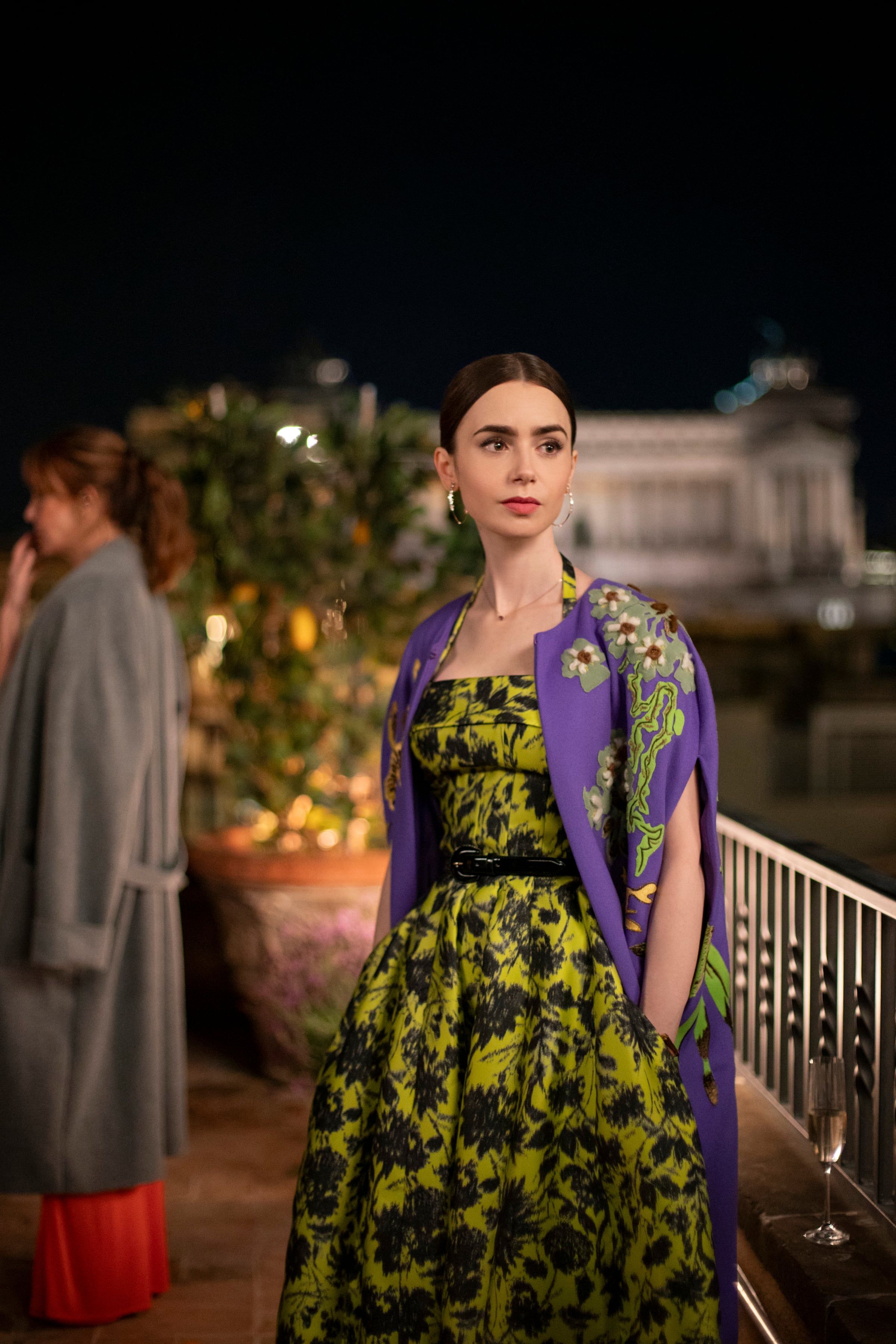 Emily in Paris. Lily Collins as Emily in episode 408 of Emily in Paris. Cr. Stephanie Branchu/Netflix © 2024