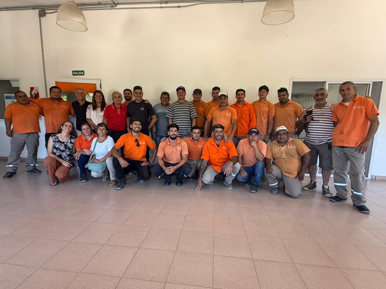 El Municipio agradeció a los trabajadores del Servicio Municipal de Agua por su labor ante la histórica creciente