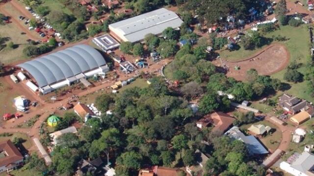 Imágen aérea de Parque de las Naciones