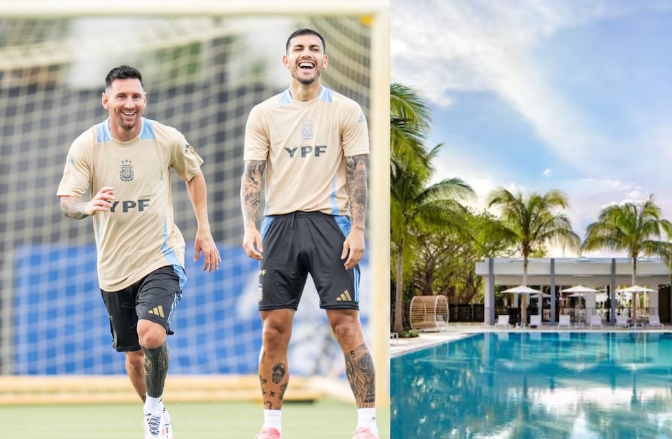 Espectacular: así es el lujoso hotel donde concentra la Selección Argentina antes de la Copa América