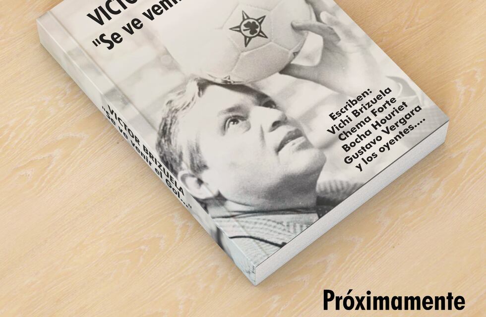 Homenaje a Víctor Brizuela: “Se ve venir el gol”, el libro que recuerda al comentarista del pueblo