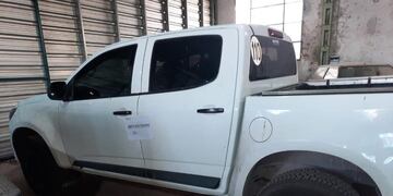 Policía de Tres Arroyos intercepta camioneta con pedido de secuestro activo