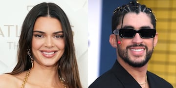 El romance del año: las fotos de Kendall Jenner y Bad Bunny a los besos que confirman la relación