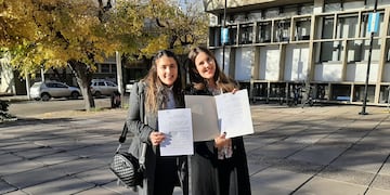 Sol Pino y Arianda Luján, las dos jóvenes que fundaron Legaltech Seed.