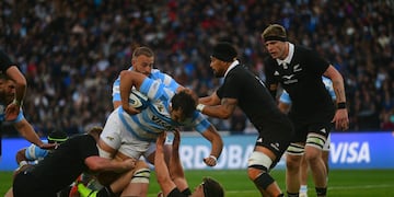 Los Pumas recibieron a los All Blacks por la primera fecha del Rugby Championship. (Nicolás Bravo / La Voz)