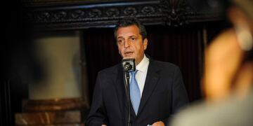 Sergio Massa, presidente de la Cámara de Diputados. (Federico Lopez Claro)