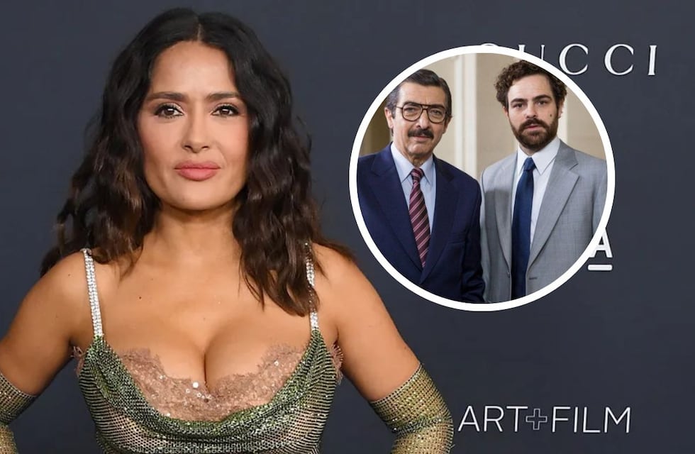 Salma Hayek sorprendió con una foto con Ricardo Darín y quiere que gane Argentina, 1985 en los Oscar 2023