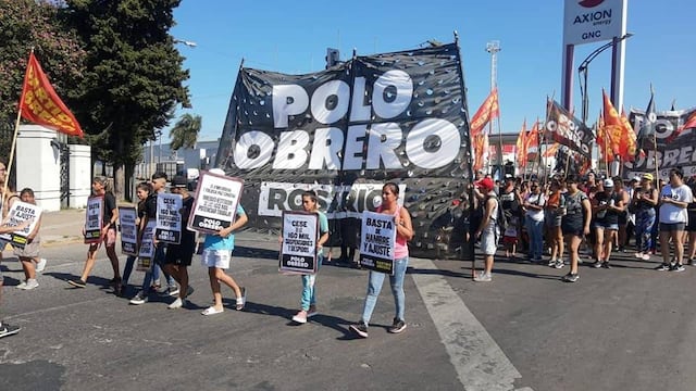 Los manifestantes decidieron reunirse cerca del cruce de Oroño y Circunvalación. (Imagen ilustrativa)