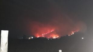 Incendio en Villa Giardino