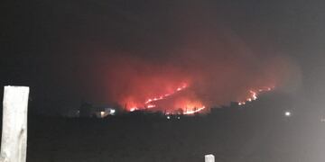 Incendio en Villa Giardino
