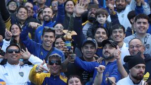 Los hinchas de Boca ya coparon Río de Janeiro.