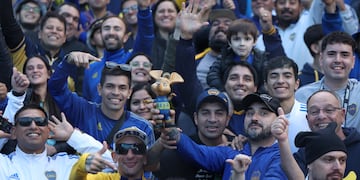 Los hinchas de Boca ya coparon Río de Janeiro.