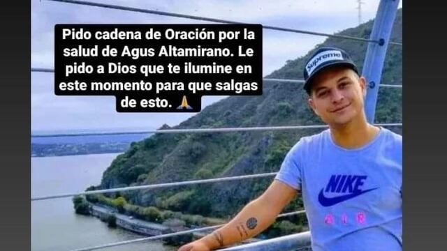 Piden cadena oración por Agustin, el joven apuñalado en Tanti.