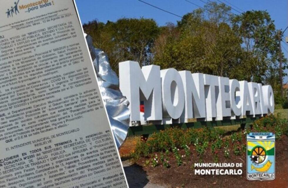 El municipio de Montecarlo se adhiere al protocolo de “Fiestas Seguras”