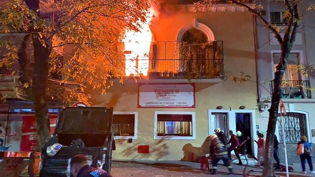 Incendio en geríatrico de Villa Urquiza