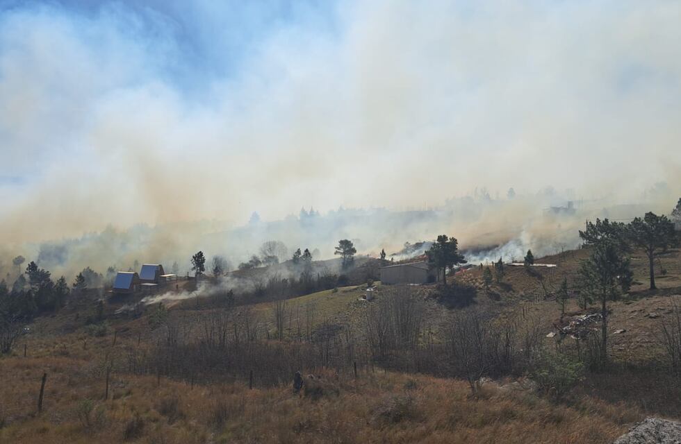 Perdió su casa tras el incendio en Yacanto: “No quedó nada”