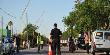 Controles sobre camino interprovincial