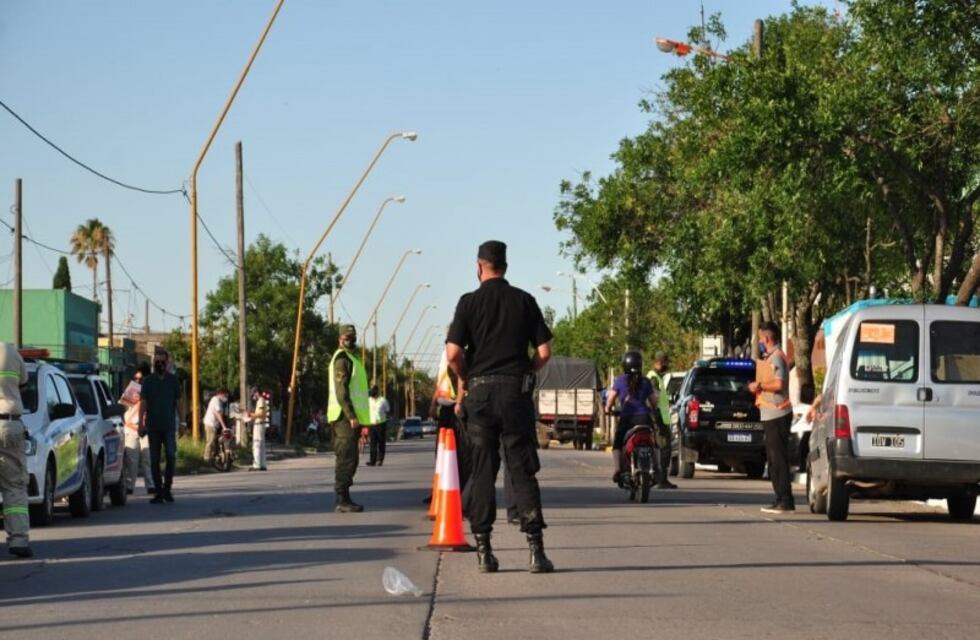 Intensos controles vehiculares sobre el camino interprovincial