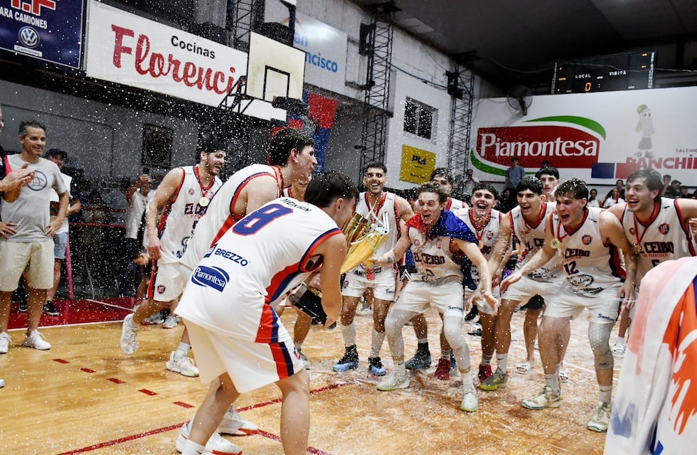 El Ceibo de San Francisco es el Campeón de la Liga Provincial A de Básquet