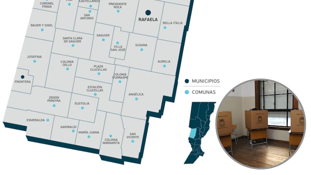 Elección a convencional constituyente en el Departamento Castellanos