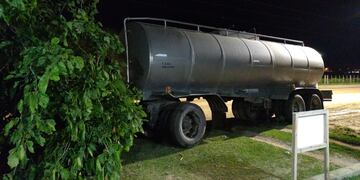 Se desengancho un acoplado en Arroyito