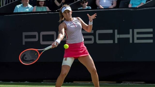 La lluvia impidió el debut de Podoroska en Wimbledon (@badhomburgopen).