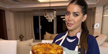 Wanda Nara empezó un curso de pastelería