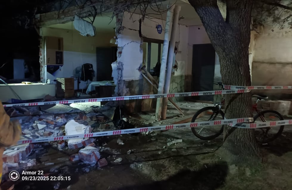 Una explosión de gas provocó un derrumbe en Córdoba: lo que se sabe del hecho