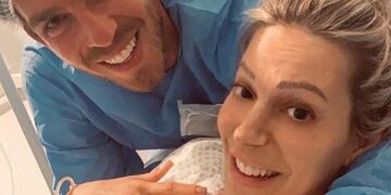 Noelia Marzol y Ramiro Arias se convirtieron en padres. (Instagram)
