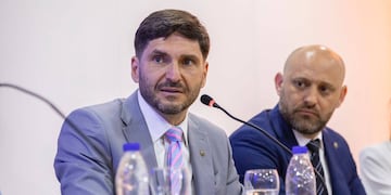 El ex ministro de Seguridad provincial inauguró un foro de negocios en Rosario.