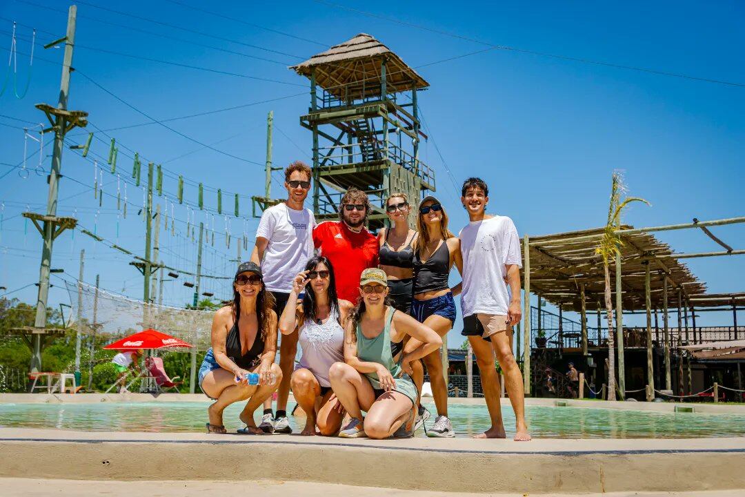 Juli Poggio festejó su cumpleaños en Mundo Cocoguana.