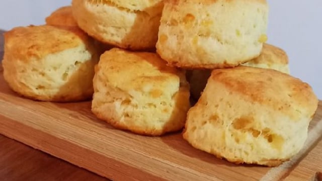 Scones de queso muy fáciles de hacer con solo 1 kilo de harina.