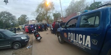 Los asesinos huyeron en un Volkswagen Fox hasta Chacabuco y pasaje Villar.