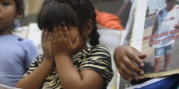 Los tres niños quedaron muy afectados