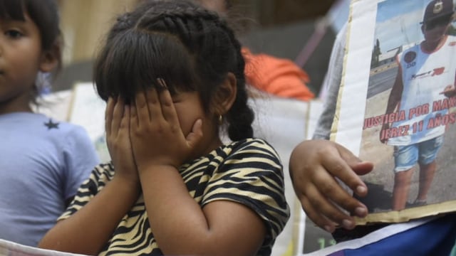 Los tres niños quedaron muy afectados