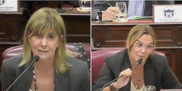 Las diputadas intercambiaron acusaciones.