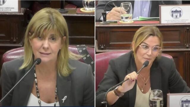Las diputadas intercambiaron acusaciones.
