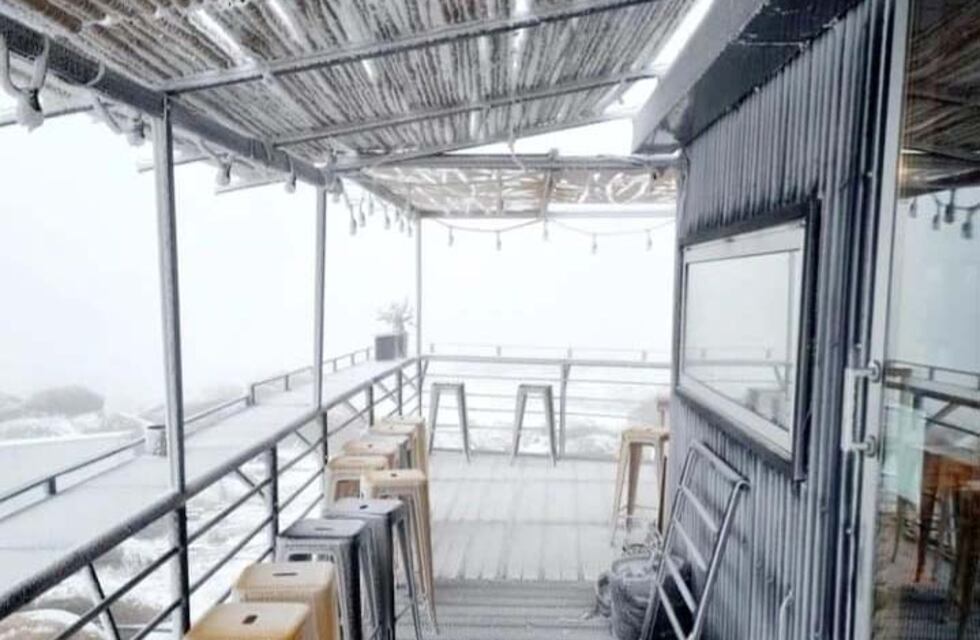 En fotos y videos: así fue la imponente nevada de este sábado en las Altas Cumbres