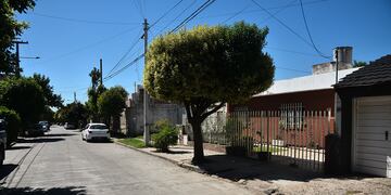 La zona donde el jubilado le disparó al delincuente.