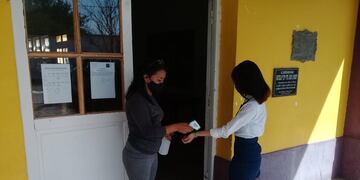 El interior catamarqueño retomó las clases presenciales.