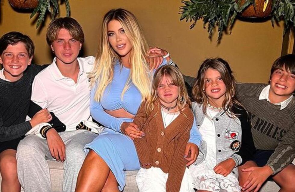 Los hijos de Wanda Nara mostraron que seguirán los pasos de su mamá: el talento de Valentino, Francesca e Isabella