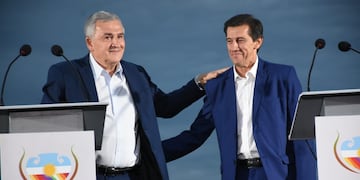 Con un potente discurso, Gerardo Morales presentó a Carlos Sadir como candidato a gobernador por el frente Cambia Jujuy.