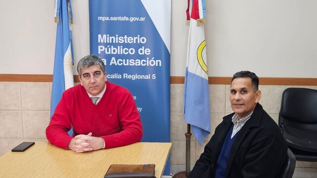El Fiscal Regional de Rafaela se reunió con el Presidente Comunal de Moisés Ville