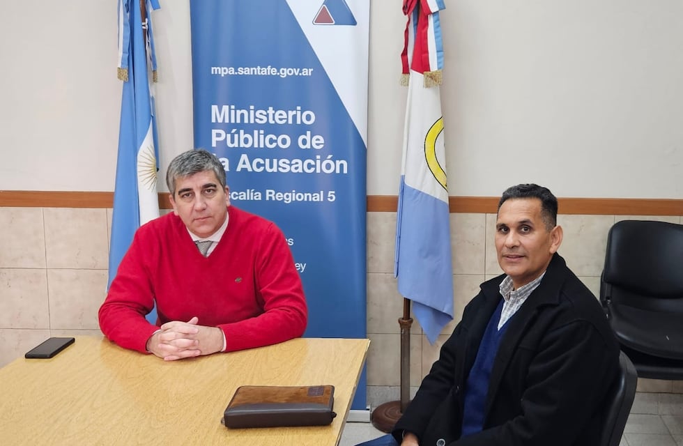 El Fiscal Regional de Rafaela se reunió con el Presidente Comunal de Moisés Ville
