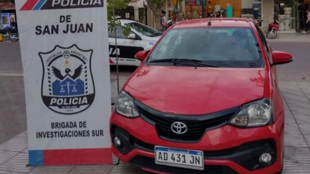 El sanjuanino recuperó el auto que le habían robado el mismo día de la compra, en Mendoza.