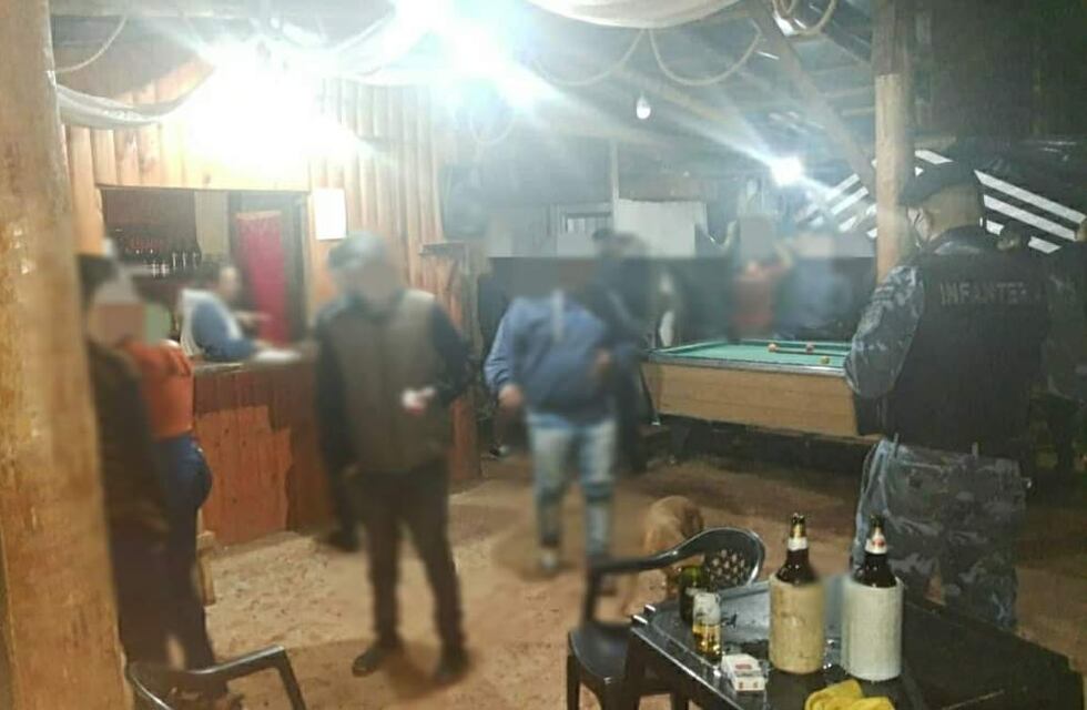 Intervinieron en un bar pool por incumplimiento de las medidas de bioseguridad