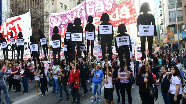 Marchas de Ni Una Menos en Córdoba. (Foto ilustrativa/Archivo)