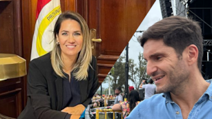 Carolina Losada y Maximiliano Pullaro ya sufragaron en Santa Fe