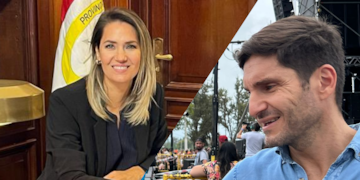 Carolina Losada y Maximiliano Pullaro llegan a Rafaela para hacer campaña, mirando al 2023